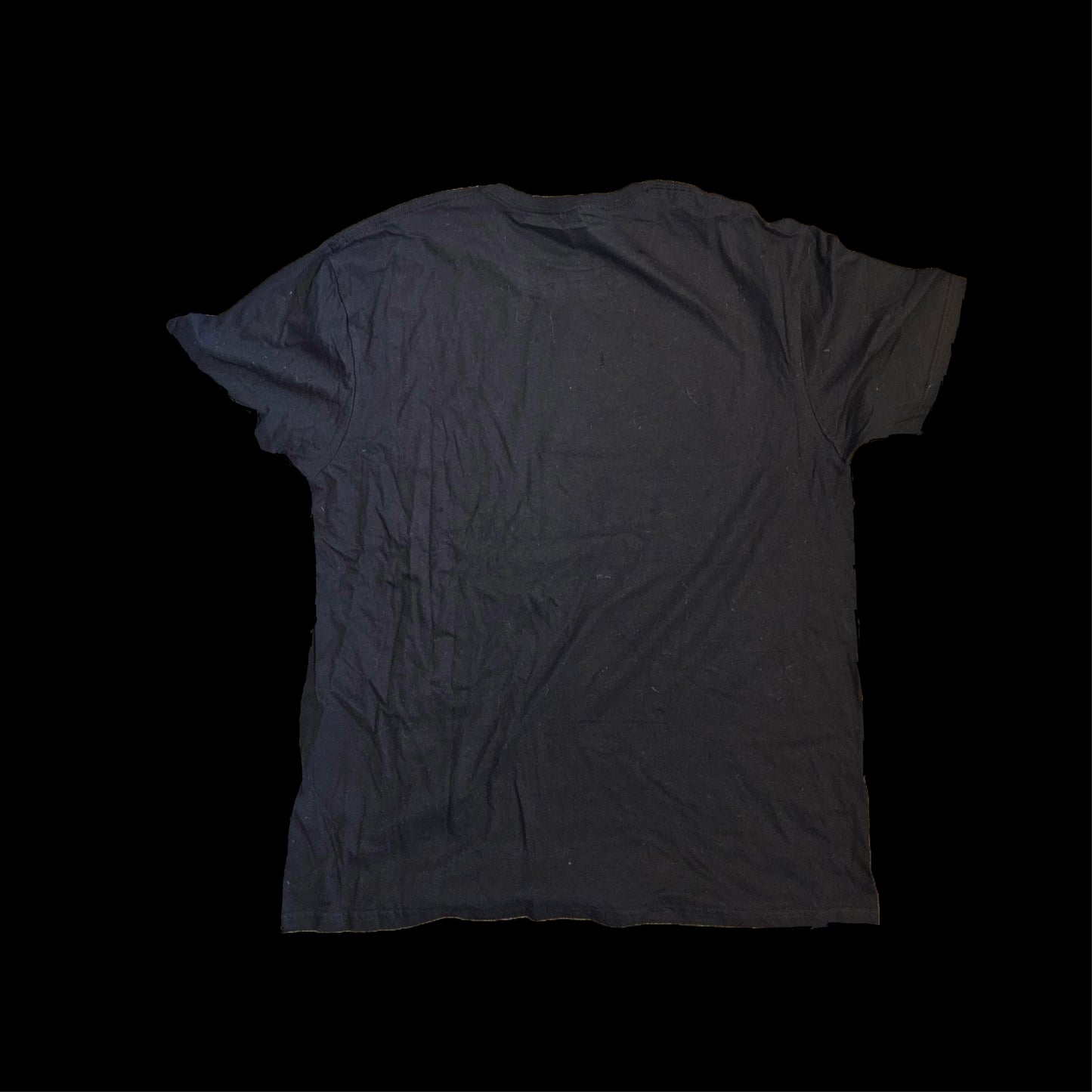World News "Cat 2025" Black Screen-printed T-Shirt