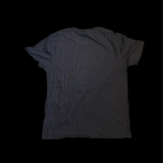 World News "Cat 2025" Black Screen-printed T-Shirt