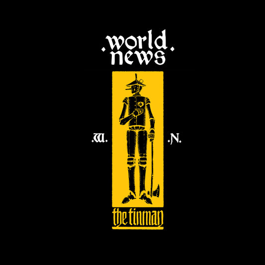 World News 'The Tinman' Black Screen printed T-Shirt