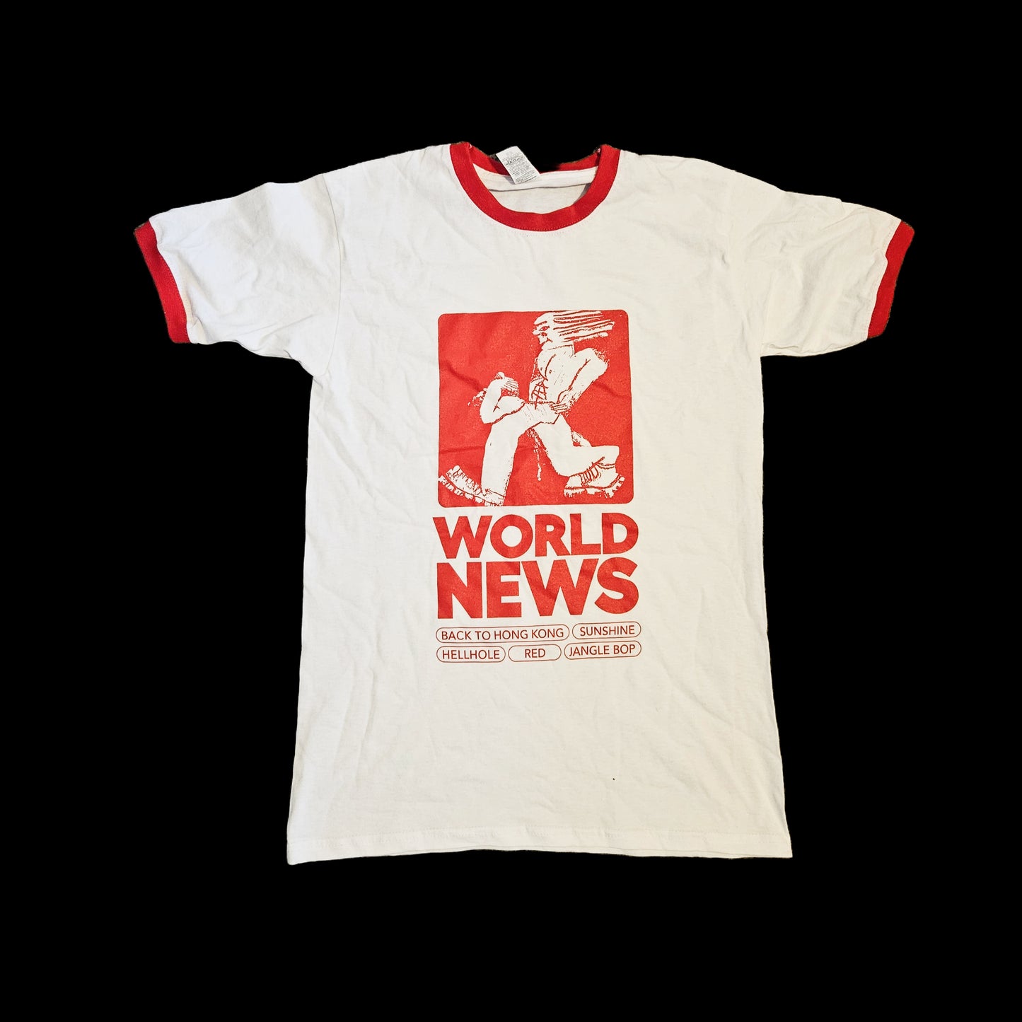 World News "Escape EP" T-Shirt White
