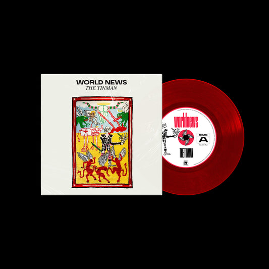 PAM001: The Tinman x Wrapped in Gold - 7-inch Red Vinyl (Limited to 50)
